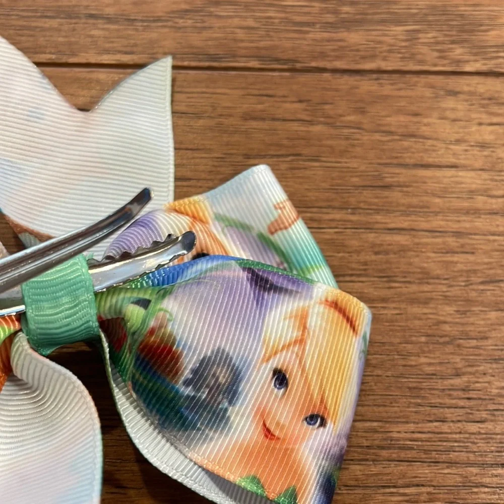 Tinker Bell Bow Alligator Clip